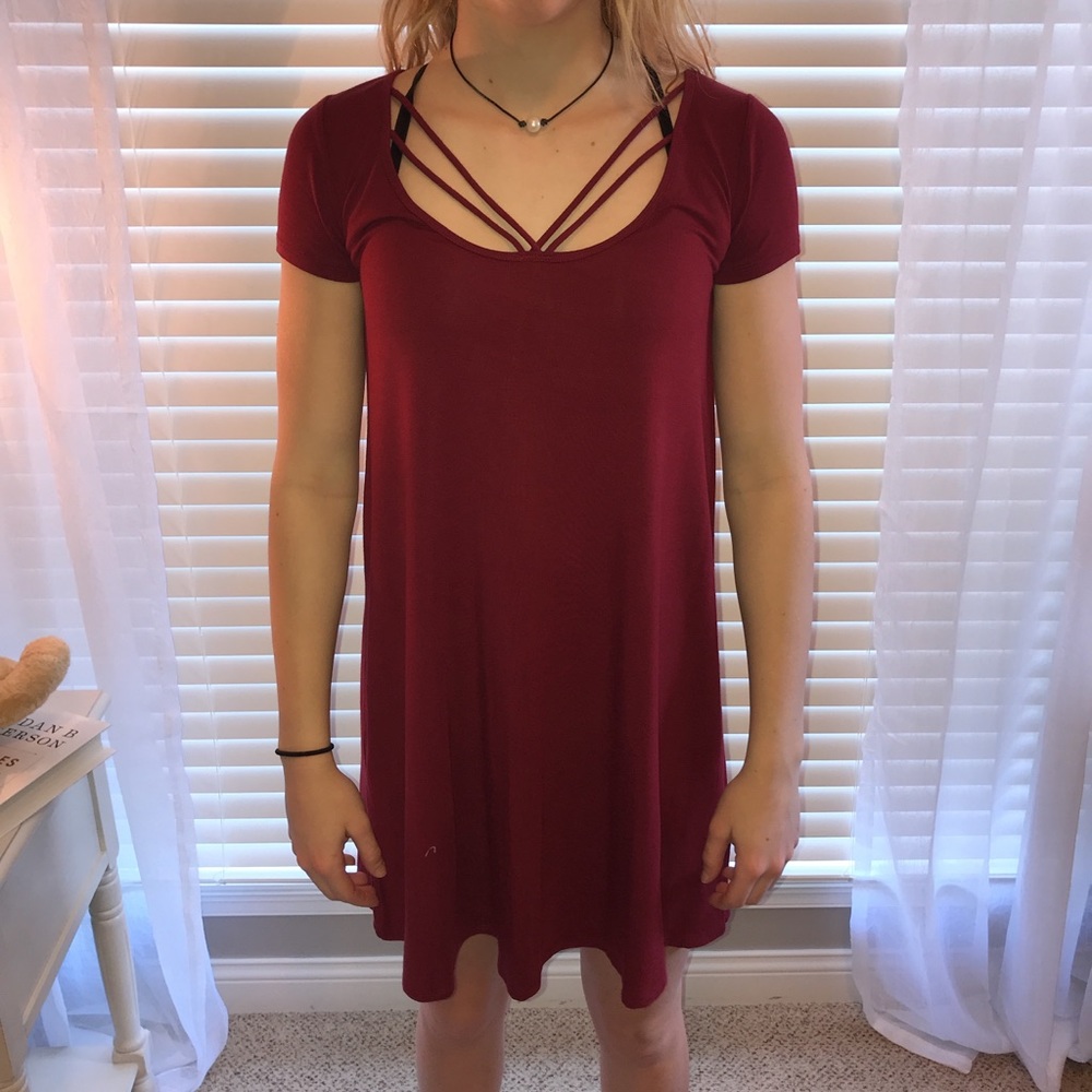 Hollister t shirt dress